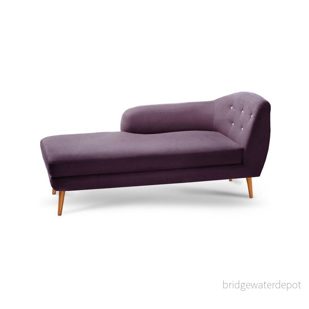 Fialová lenoška Scandi by Stella Cadente Maison Constellation, levý roh v:1175596