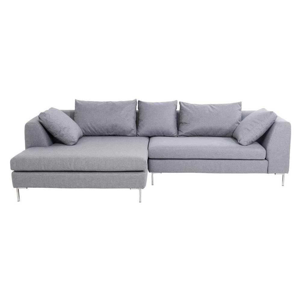 Šedá rohová pohovka Kare Design Bruno Panini, šířka 290 cm, levý roh v:1092120