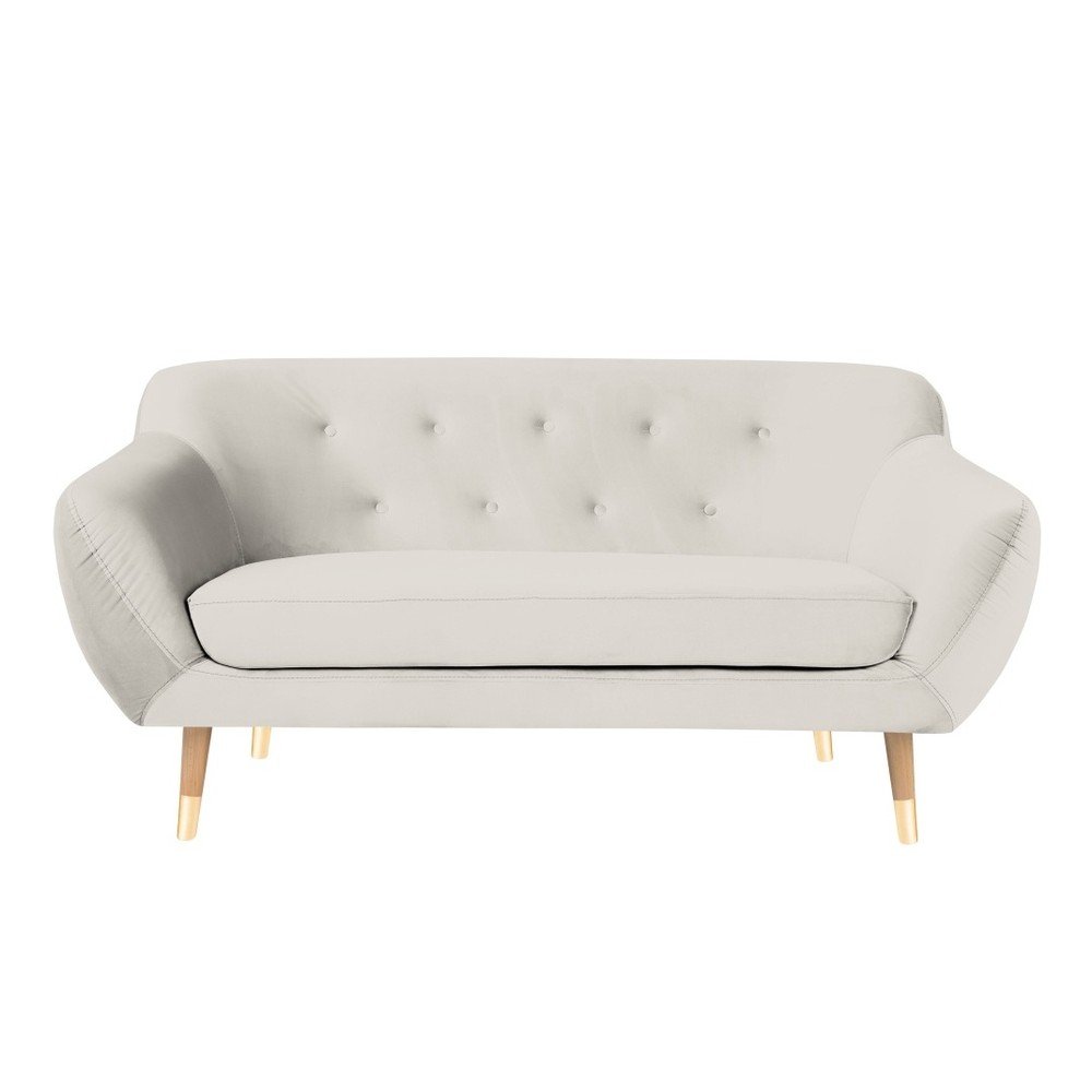 Krémová dvoumístná pohovka Mazzini Sofas Amelie v:1059634