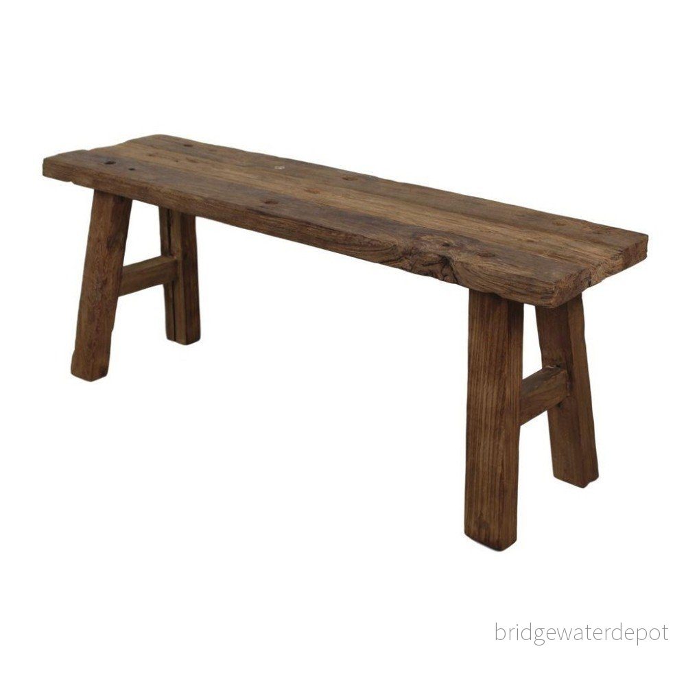 Lavice ze dřeva HSM collection Rustic Woodie v:1042290