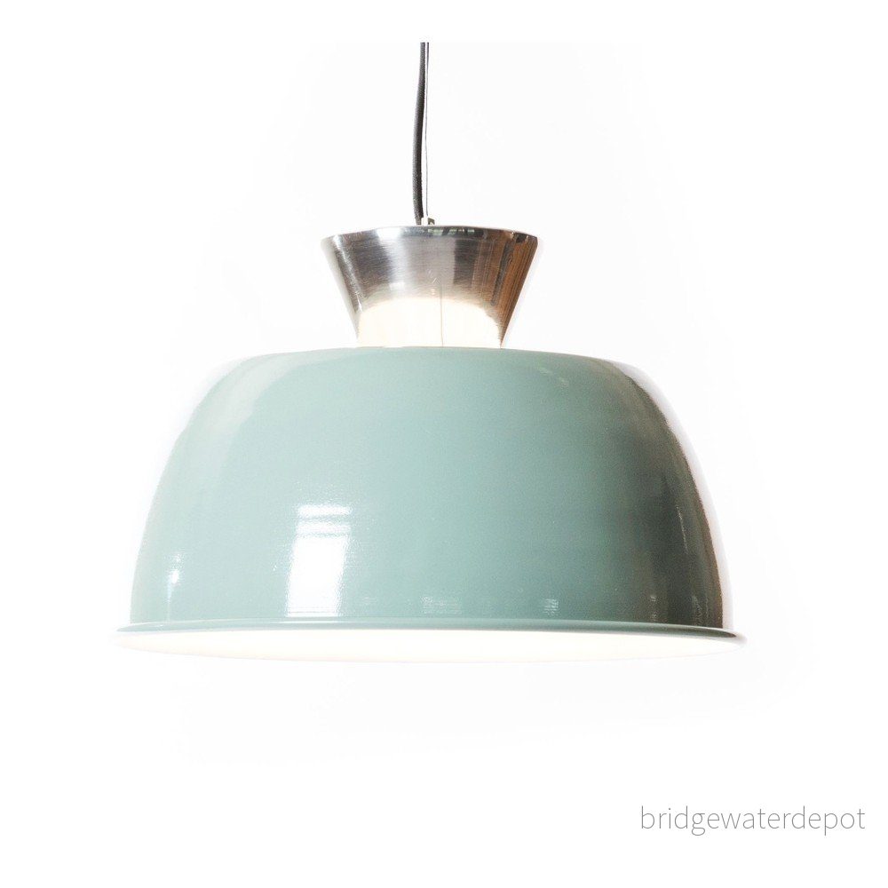 Zelené závěsné svítidlo Look4Lamps Big Topper Sandpaper v:1083336