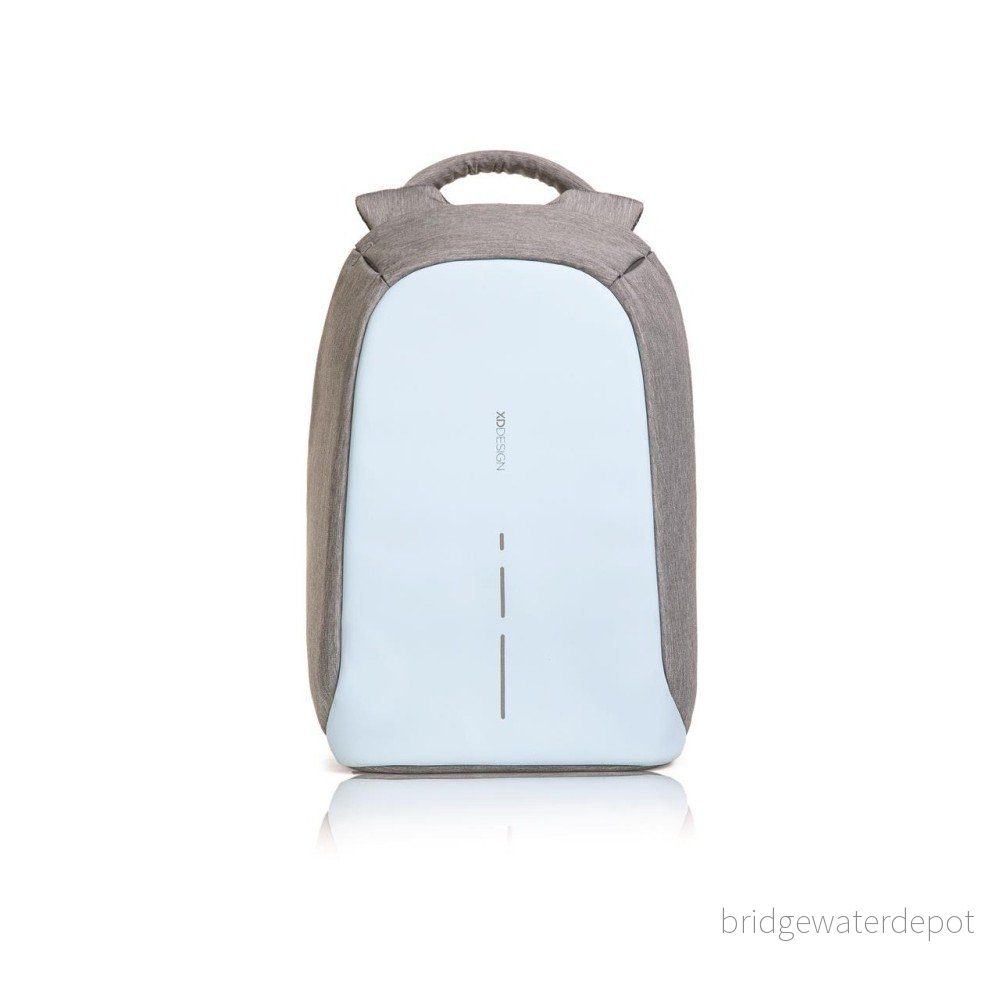 Světle modrý bezpečnostní batoh XD Design Bobby Compact v:828412