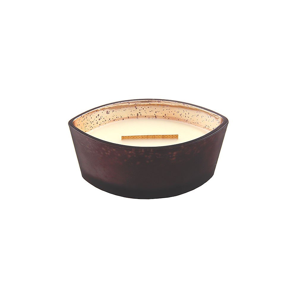 Svíčka s vůní jantaru, vetiveru a pižma WoodWick Matte Domácí krb, doba hoření 80 hodin v:955358