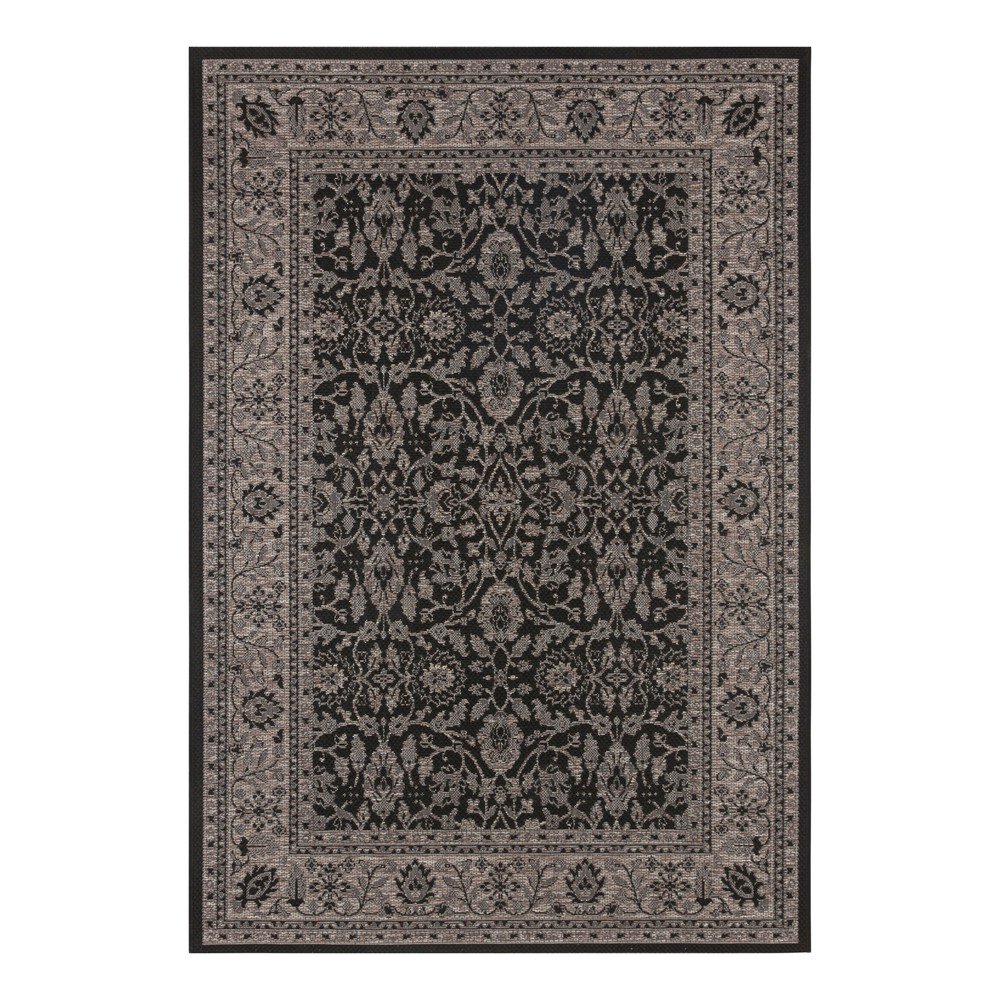 Černo-béžový venkovní koberec NORTHRUGS Konya, 160 x 230 cm v:1337501