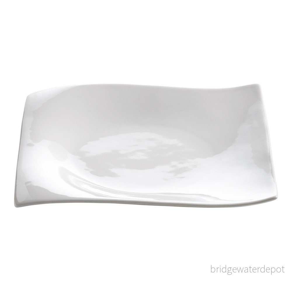 Bílý porcelánový dezertní talíř Maxwell & Williams Motion, 20 x 20 cm v:1422083