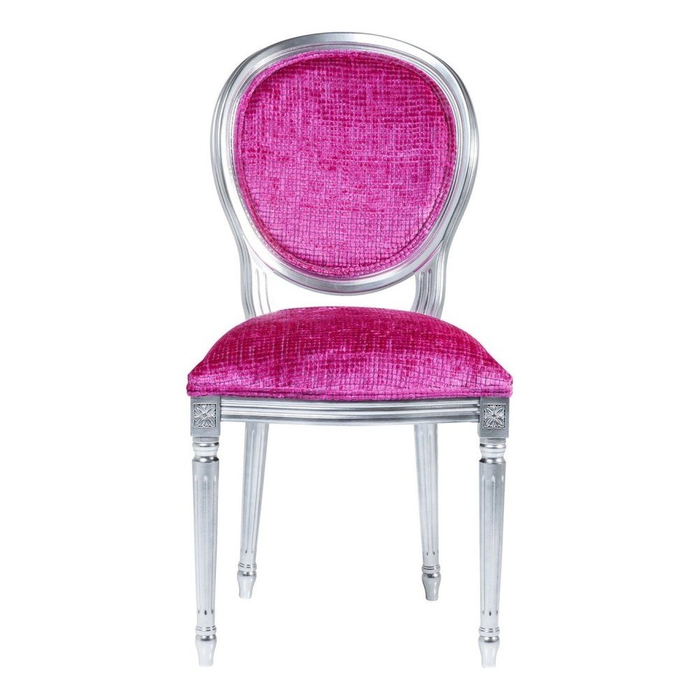 Růžová židle Kare Design Posh v:890664
