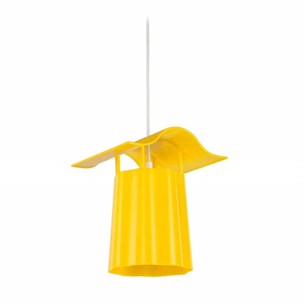 Žlutá závěsná venkovní lucerna Homemania Decor Luciana v:1059926