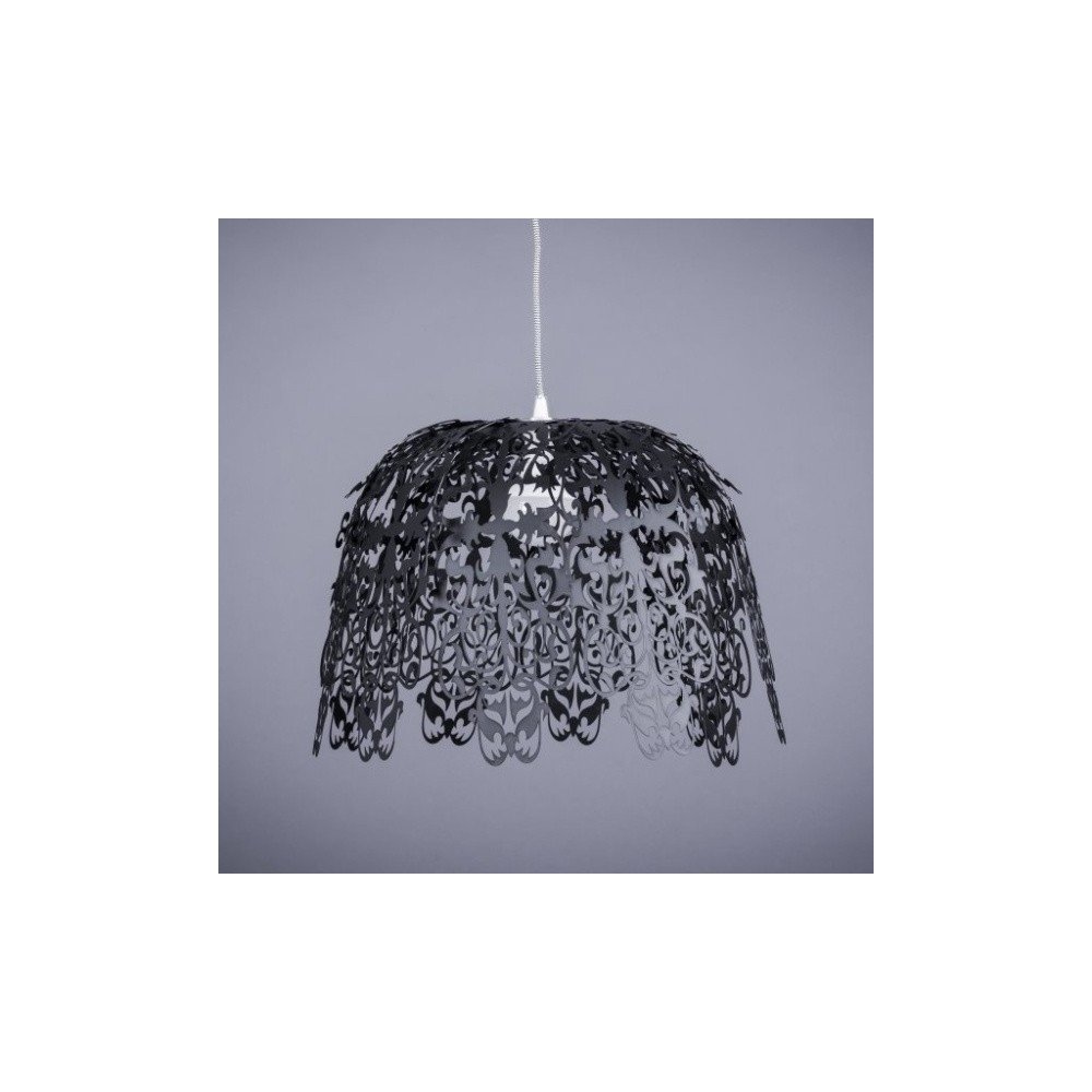 Černé svítidlo Papalux Viola Black v:786128