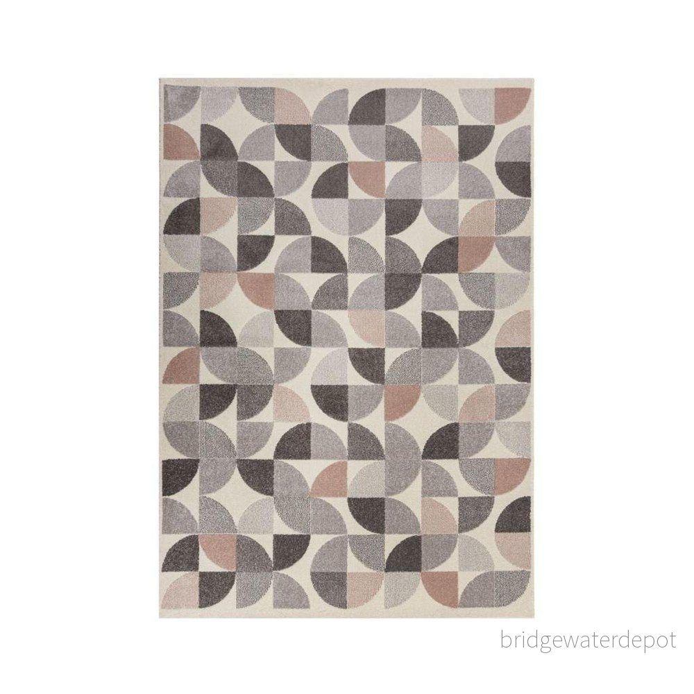 Šedo-růžový koberec Flair Rugs Alcazar, 120 x 170 cm v:1390445