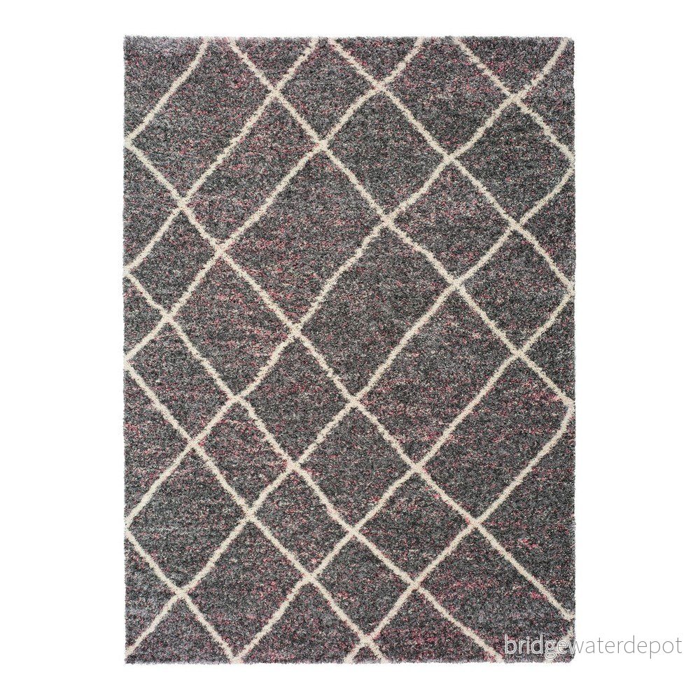 Šedý koberec Universal Kasbah Line, 80 x 150 cm v:1167400