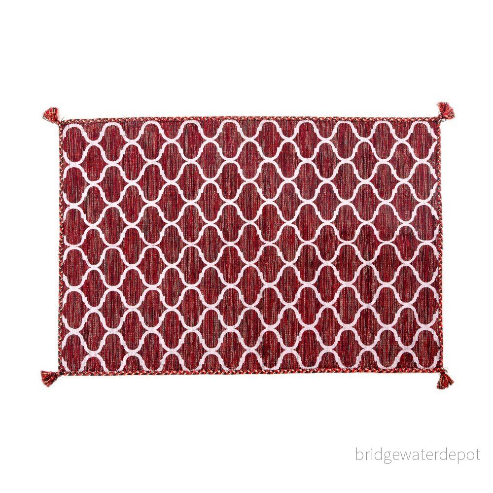 Tmavě červený ručně tkaný koberec Navaei & Co Elegant Kilim 343, 180 x 120 cm v:917208