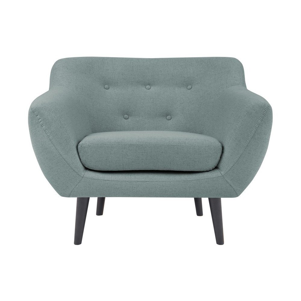 Mátově zelené křeslo Mazzini Sofas Piemont v:1083250
