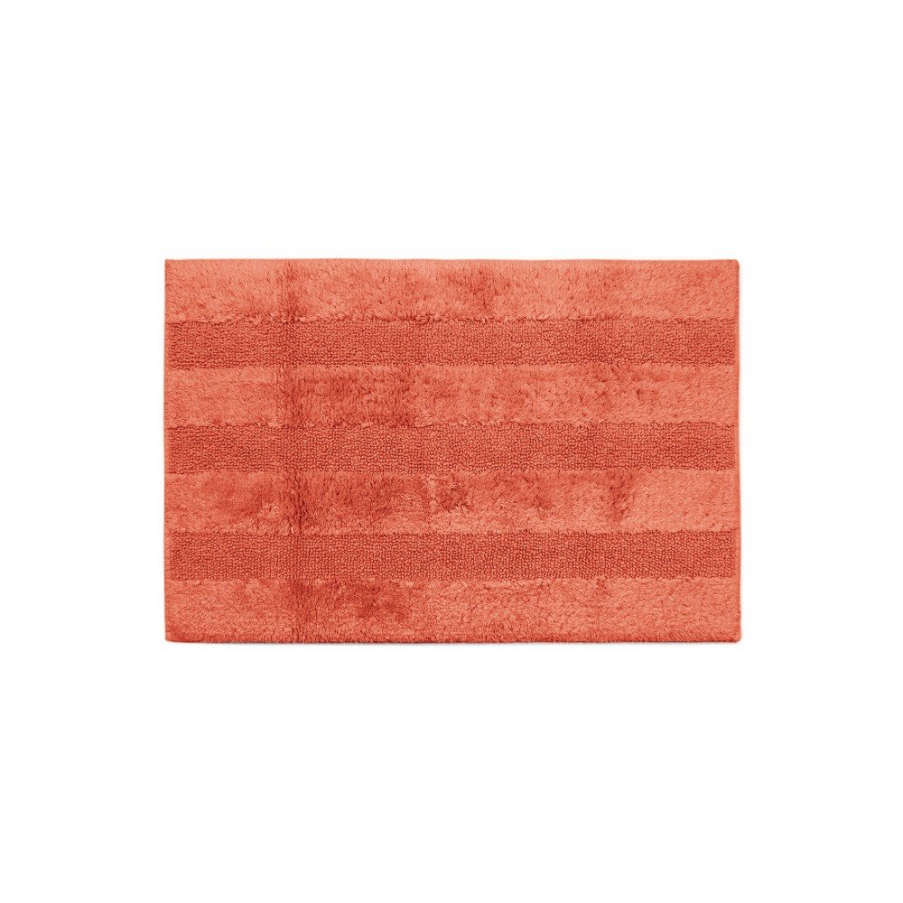 Korálově oranžová koupelnová předložka Jalouse Maison Tapis De Bain Corail, 60 x 90 cm v:1025432