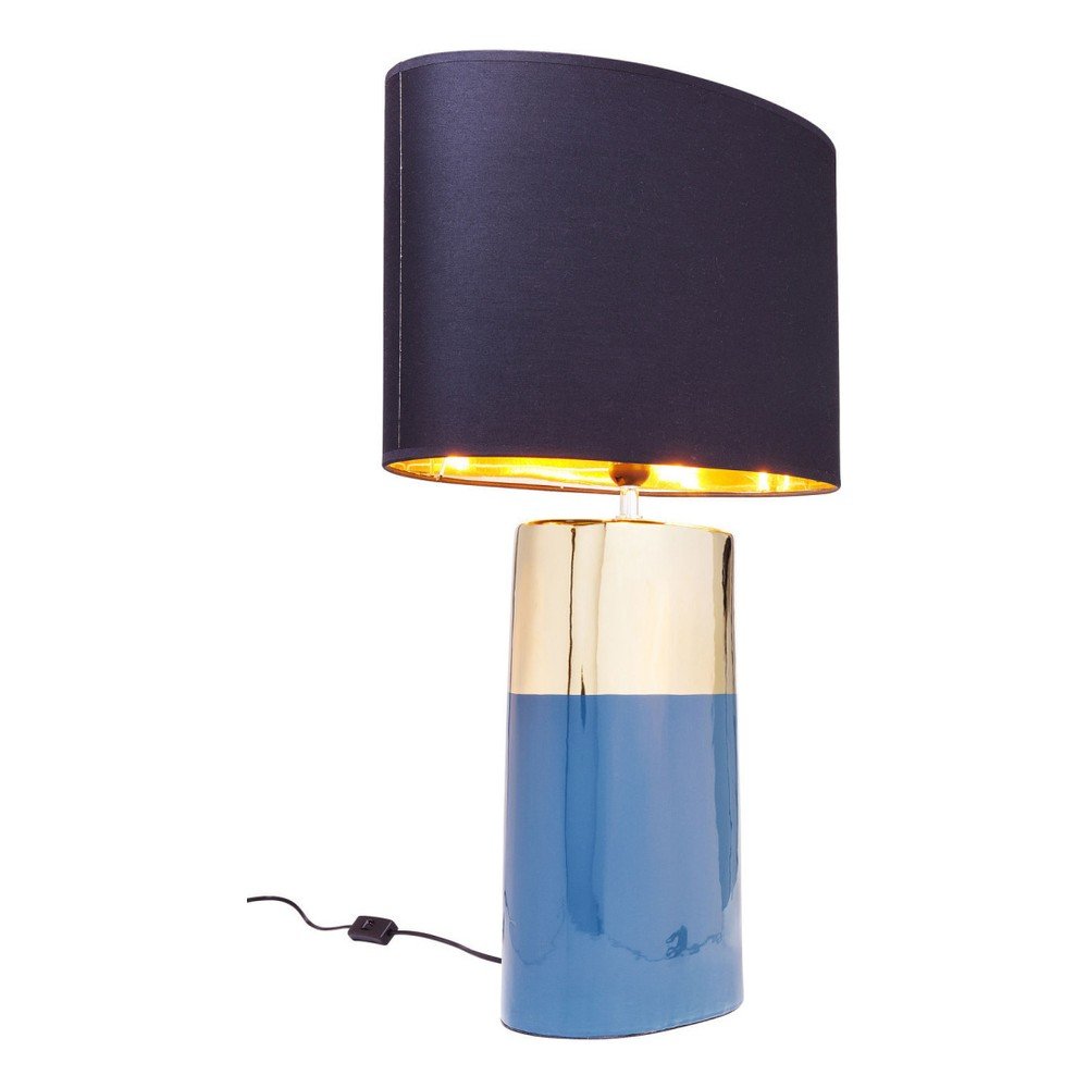 Modrá stolní lampa Kare Design Zelda, výška 78,5 cm v:1190130