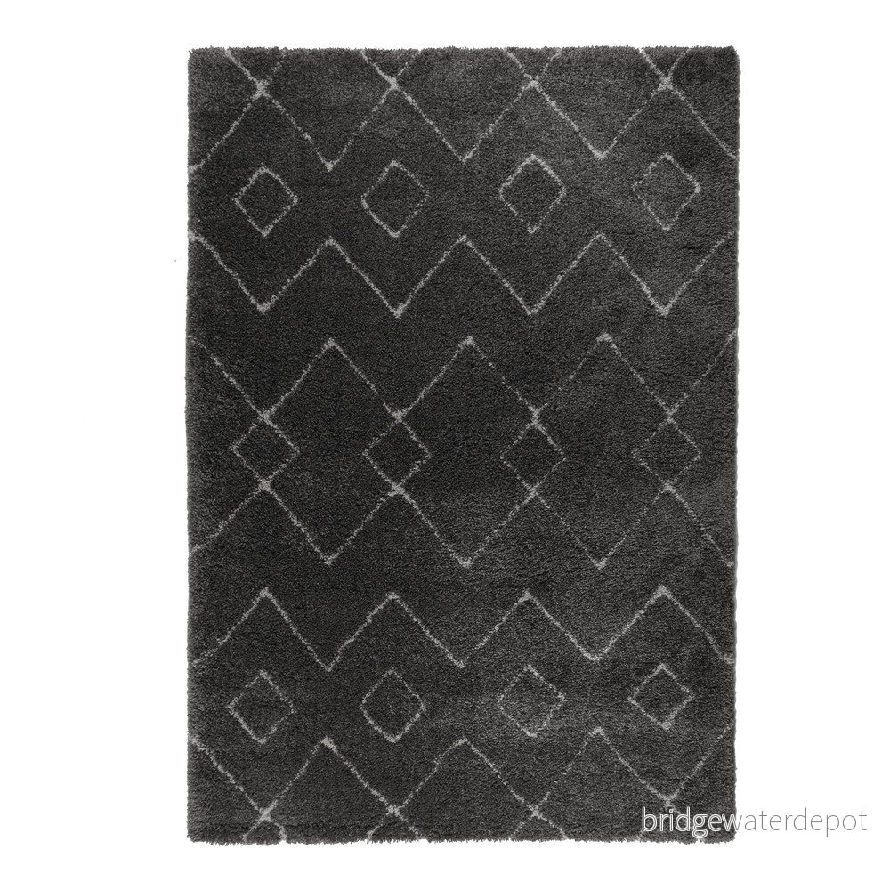 Tmavě šedý koberec Flair Rugs Imari, 160 x 230 cm v:1297924