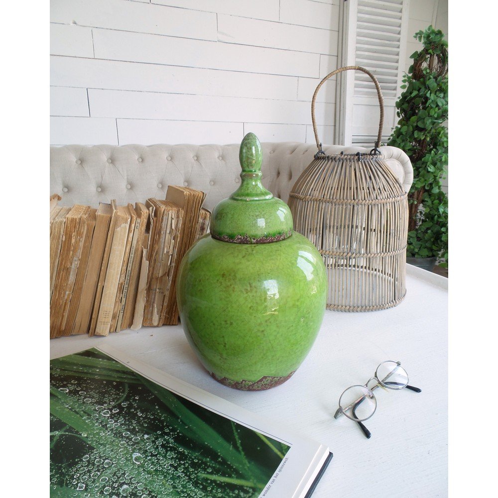 Zelená dóza Orchidea Milano Potiche v:712812