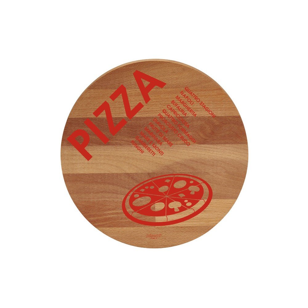 Prkénko z bukového dřeva Bisetti Pizza, ø 30 cm v:756684