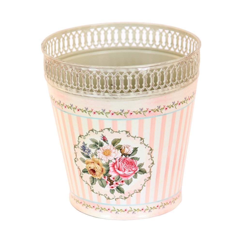 Plechový květináč Soho And Deco Marron, ⌀ 18 cm v:824600
