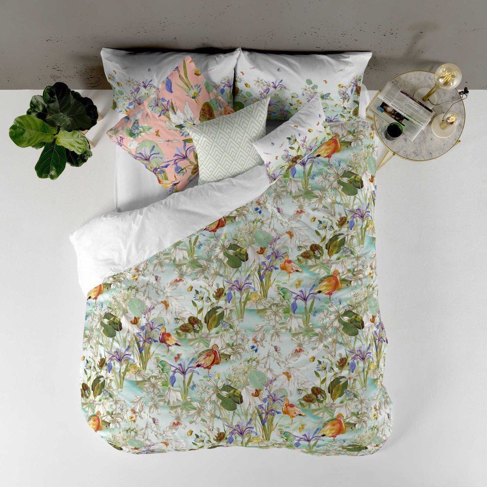 Bavlněný povlak na peřinu na dvoulůžko HF Living Aquamarine, 220 x 220 cm v:1074290