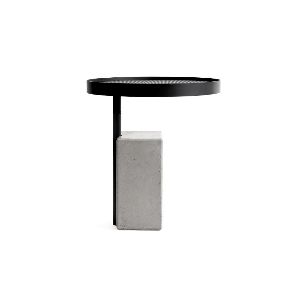 Odkládací stolek s betonovou základnou Lyon Béton Twist, ø 45 cm v:1372169