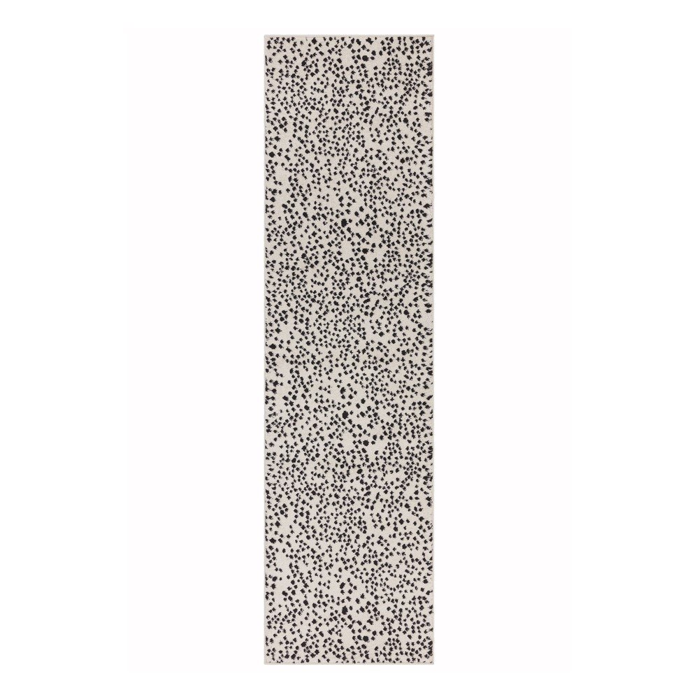 Černo-bílý koberec běhoun 66x240 cm Muse – Asiatic Carpets v:1565436
