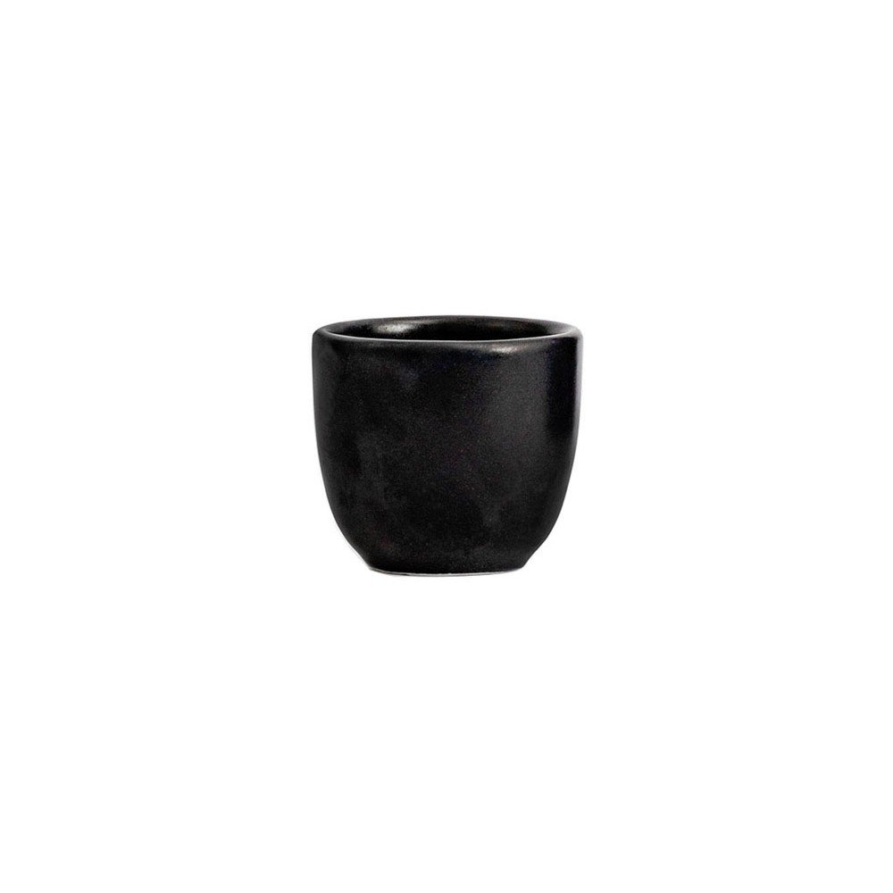 Černý kameninový šálek ÅOOMI Luna, 80 ml v:1393721