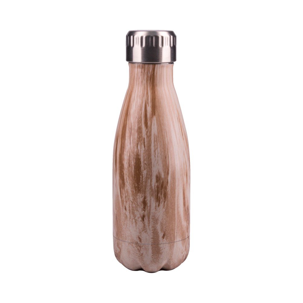 Hnědá vakuová termoska z nerezové oceli Pioneer City, 300 ml v:1307166