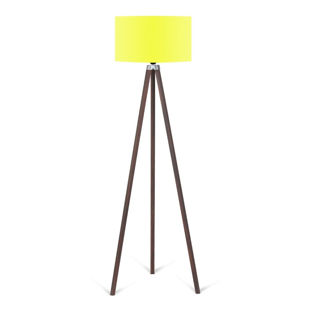 Stojací lampa se žlutým stínítkem Kate Louise Kahve v:957032