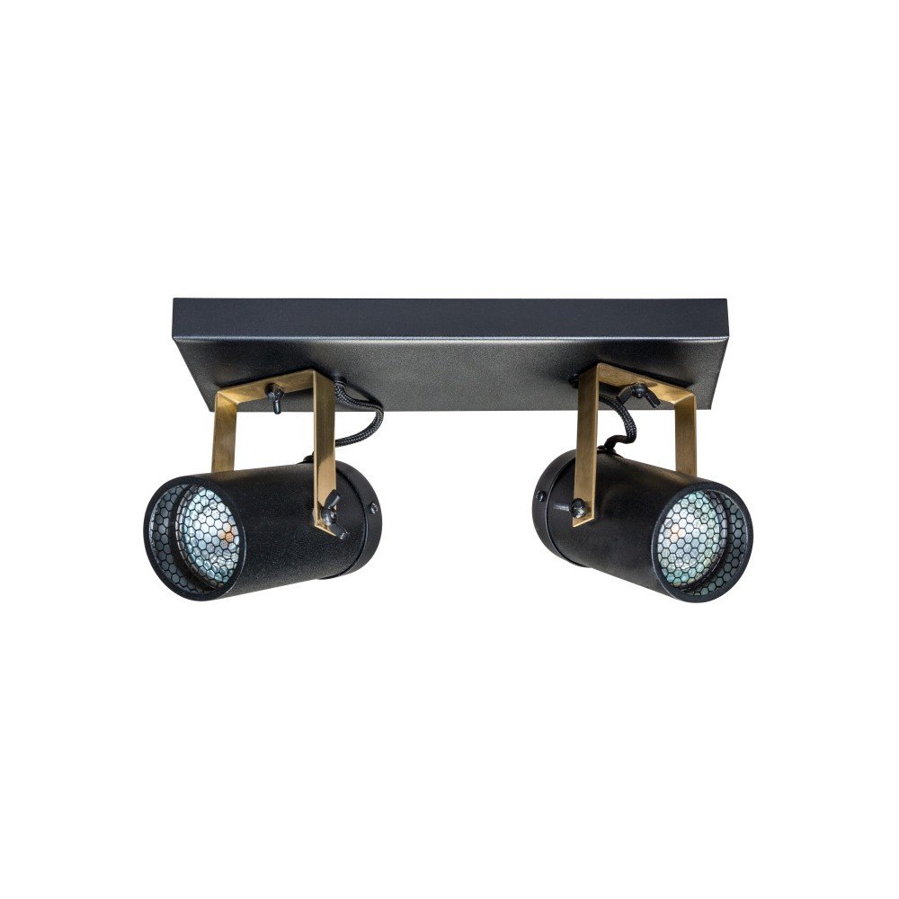 Černé nástěnné svítidlo Dutchbone Scope Duo v:1040590