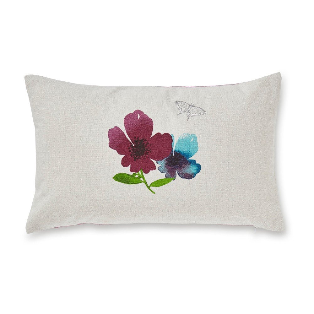 Polštář z bavlny Cooksmart England Chatsworth Floral, 50 x 30 cm v:1123568