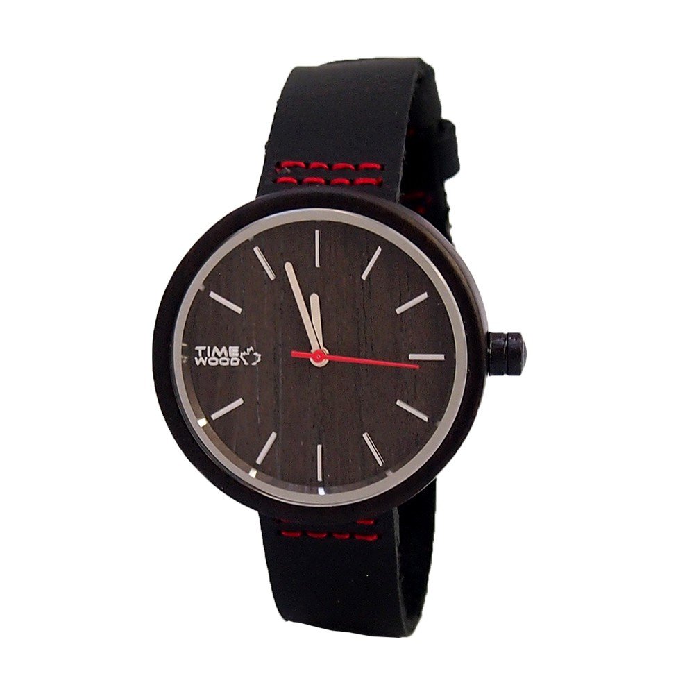 Dřevěné hodinky TIMEWOOD Mork v:722240