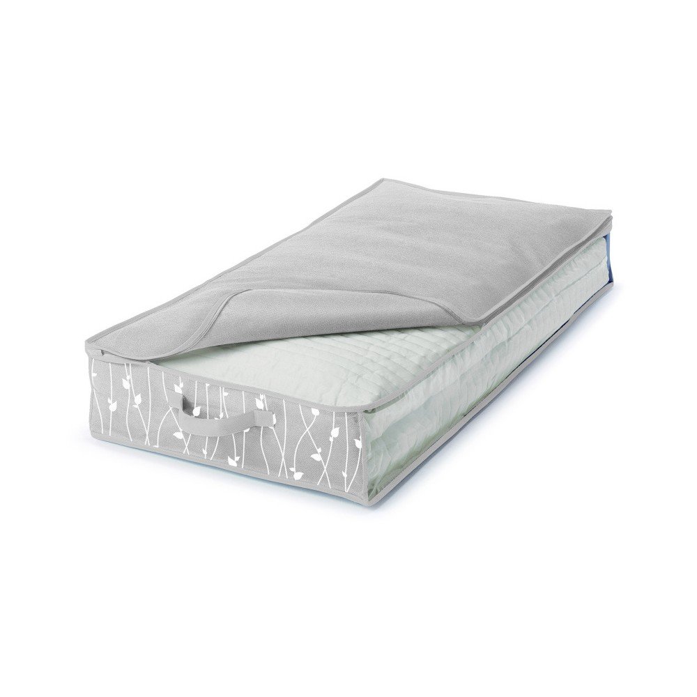 Šedý úložný box pod postel Cosatto Leaves, 100 x 50 cm v:1067418