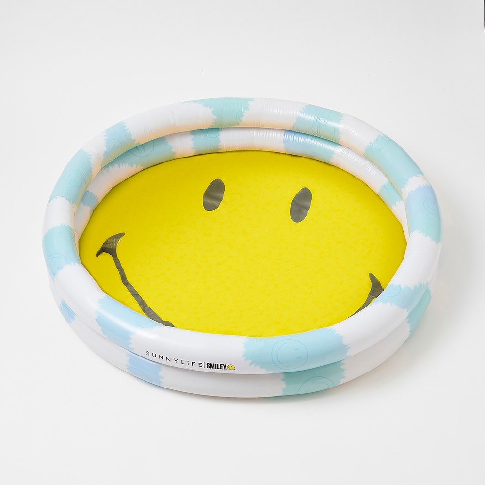 Nafukovací bazén Sunnylife Smiley, ø 165 cm v:1400419 Nafukovací bazén Sunnylife Smiley, ø 165 cm v:1400419
