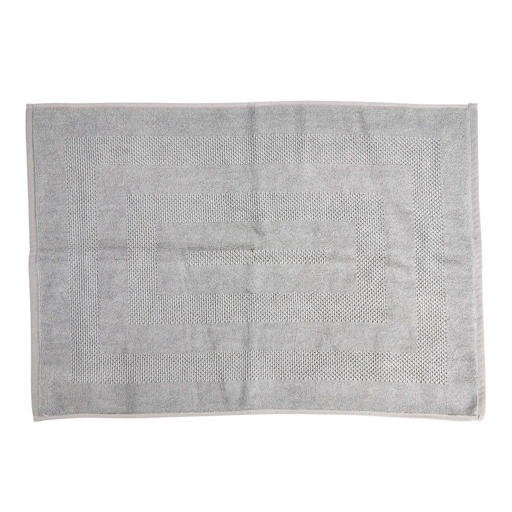 Šedá bavlněná koupelnová předložka Bahne & CO, 70 x 50 cm v:1433545