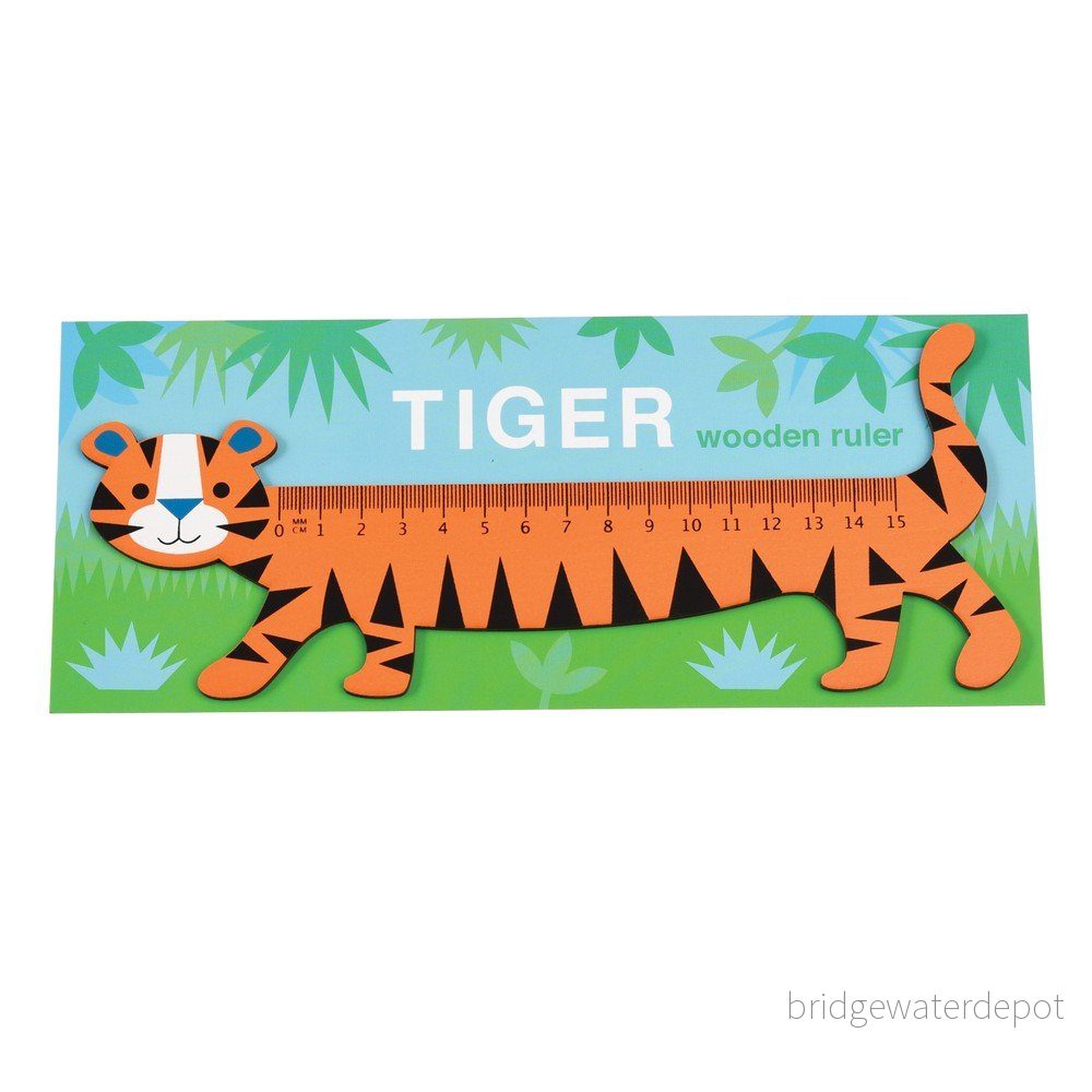 Dřevěné pravítko ve tvaru tygra Rex London Tiger v:1297666