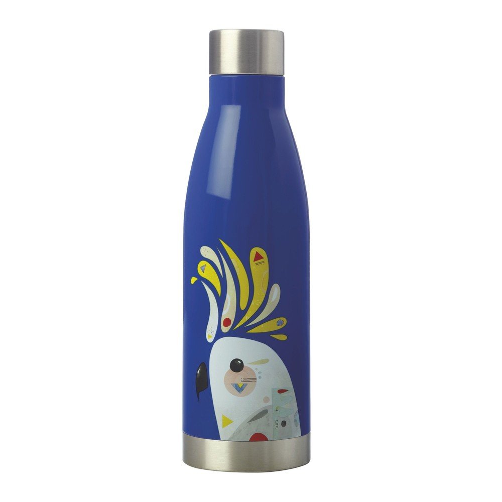 Modrá nerezová termo láhev Maxwell & Williams Pete Cromer Cockatoo, 500 ml v:1421987