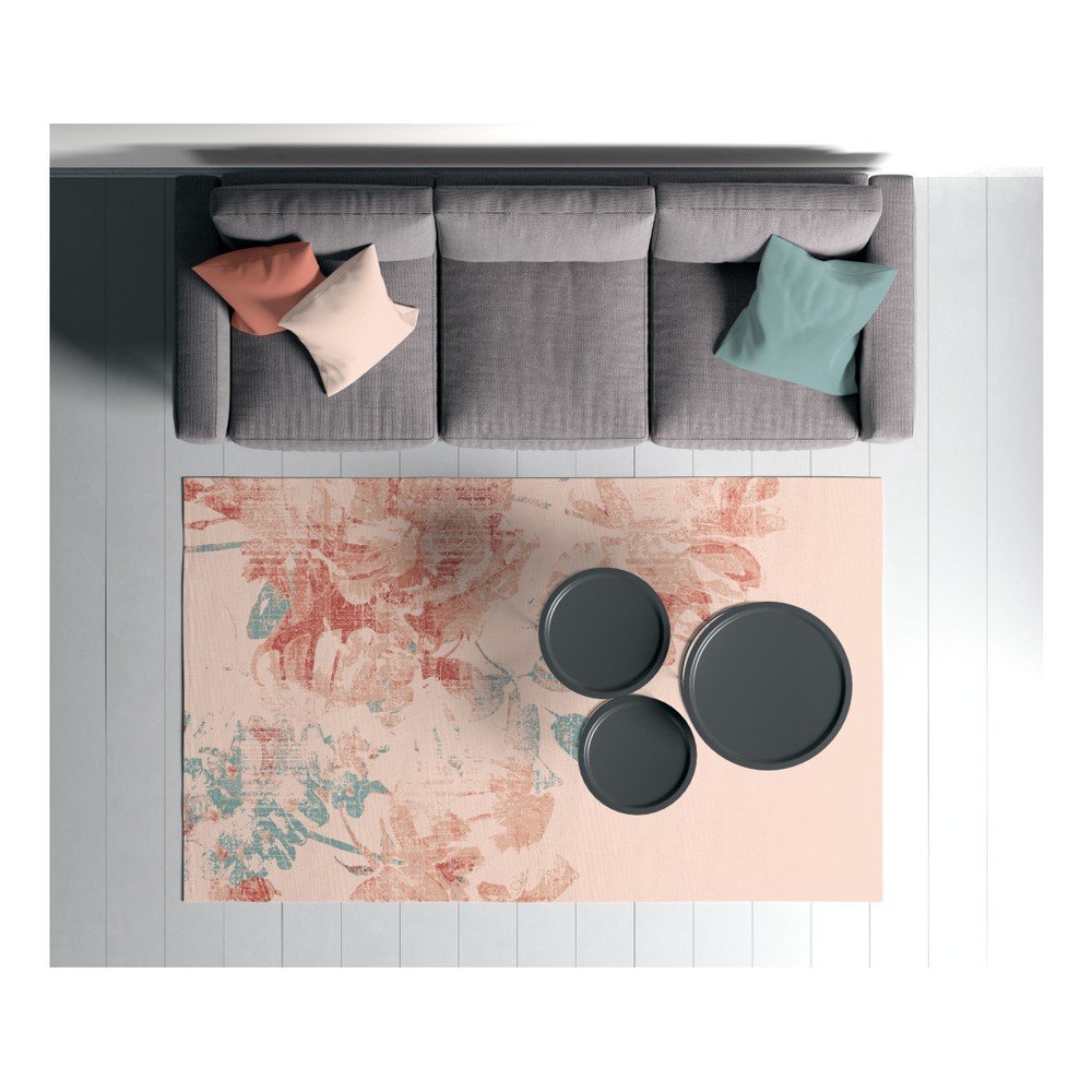 Růžový koberec Oyo home Suzzo Rosa, 80 x 150 cm v:1189446