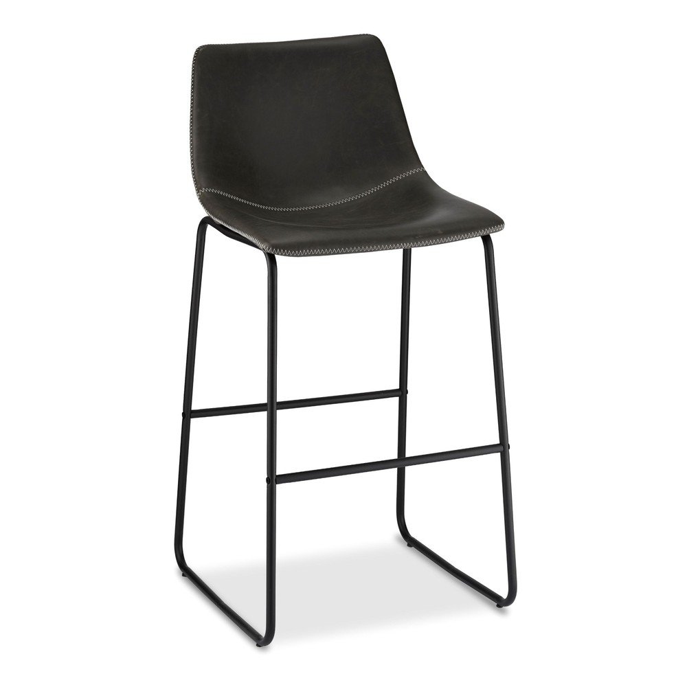 Tmavě šedé barové židle v sadě 2 ks 97 cm Indiana – Furnhouse v:996216