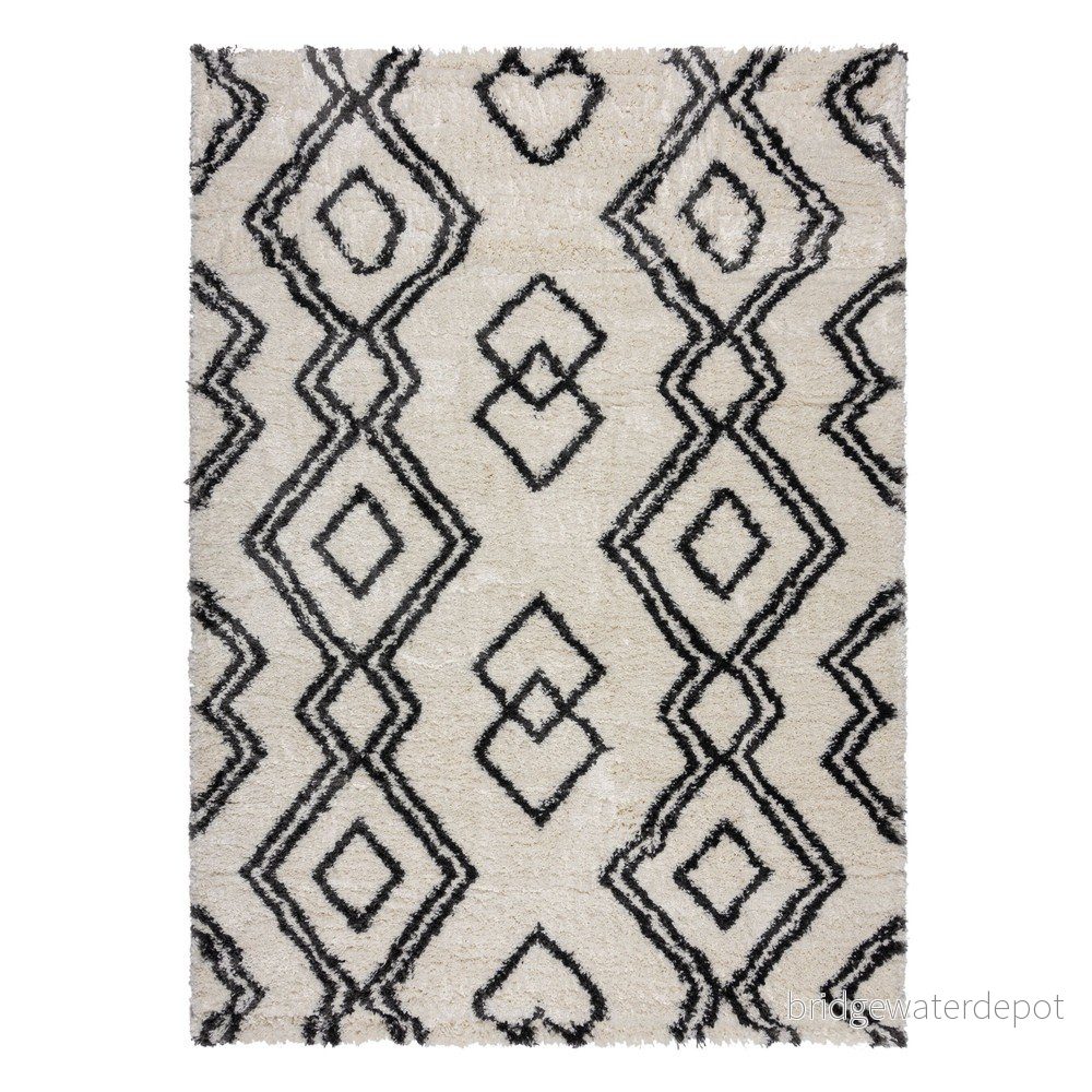 Koberec slonovinový 160x230 cm Atlas Berber – Flair Rugs v:1754346
