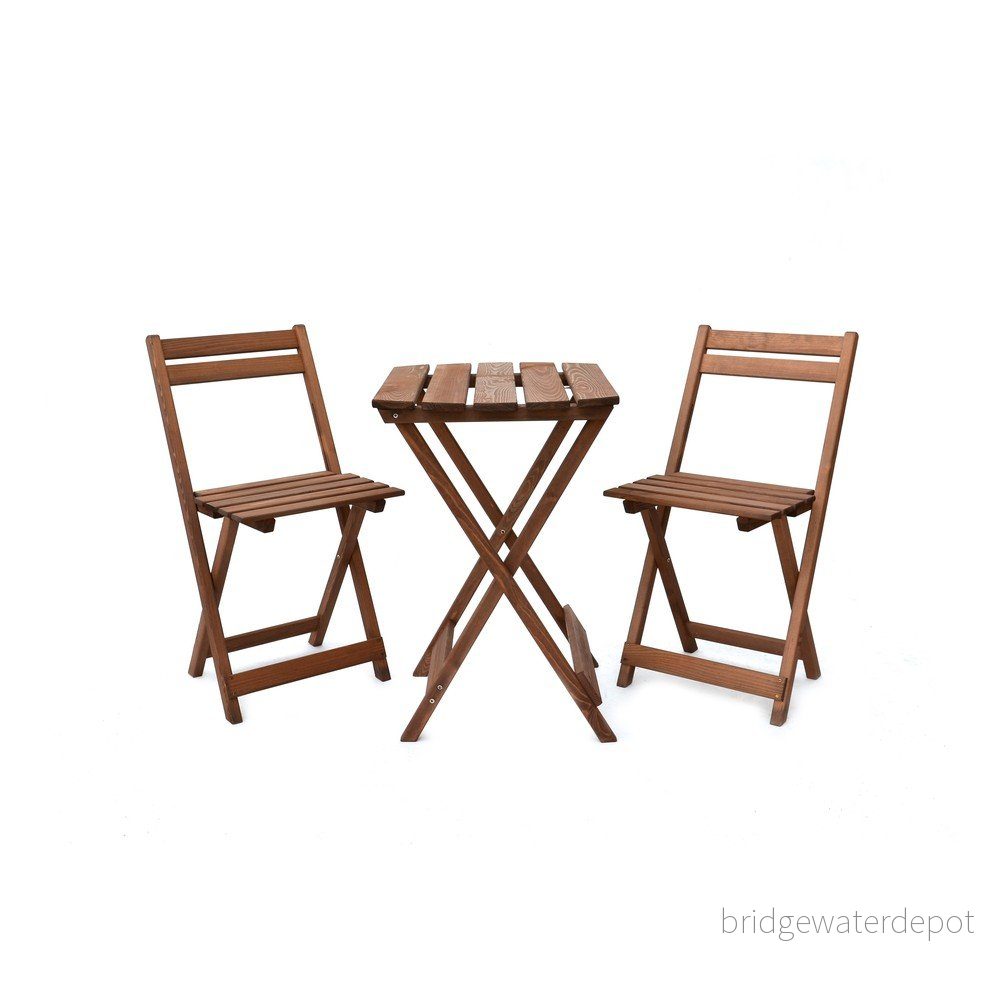 Zahradní jídelní set z borovicového dřeva pro 2 Coffee Bistro v:1474184