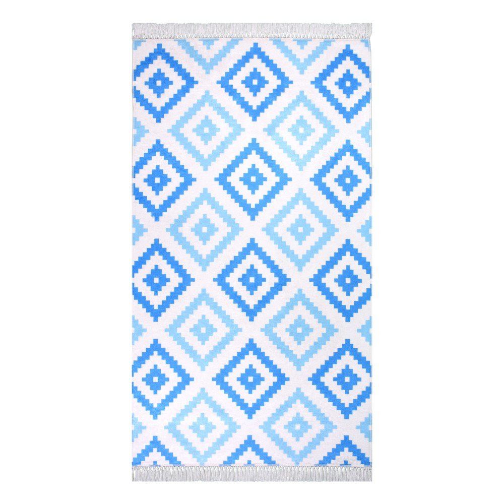 Koberec Vitaus Hali Cift Renk Mavi, 80 x 150 cm v:974418