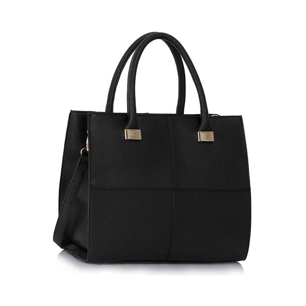 Černá kabelka L&S Bags Squadro v:848576