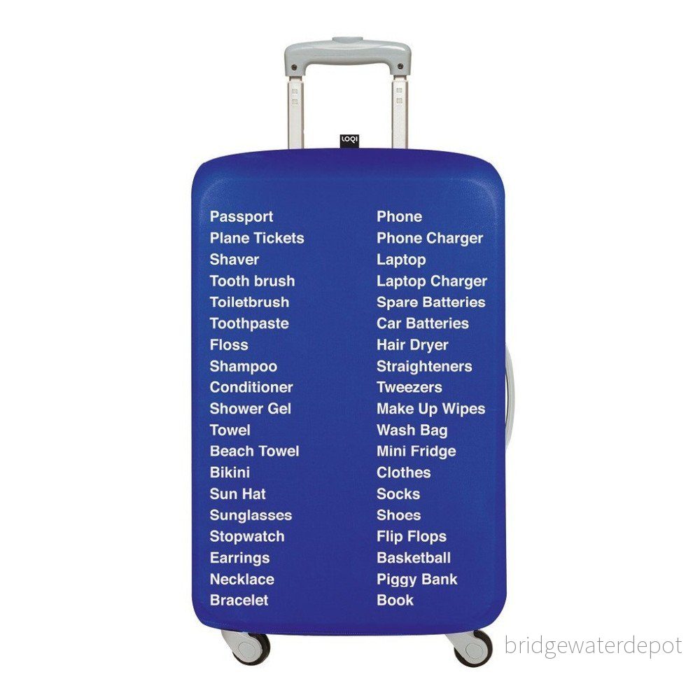 Obal na kufr LOQI Things To Pack v:843846