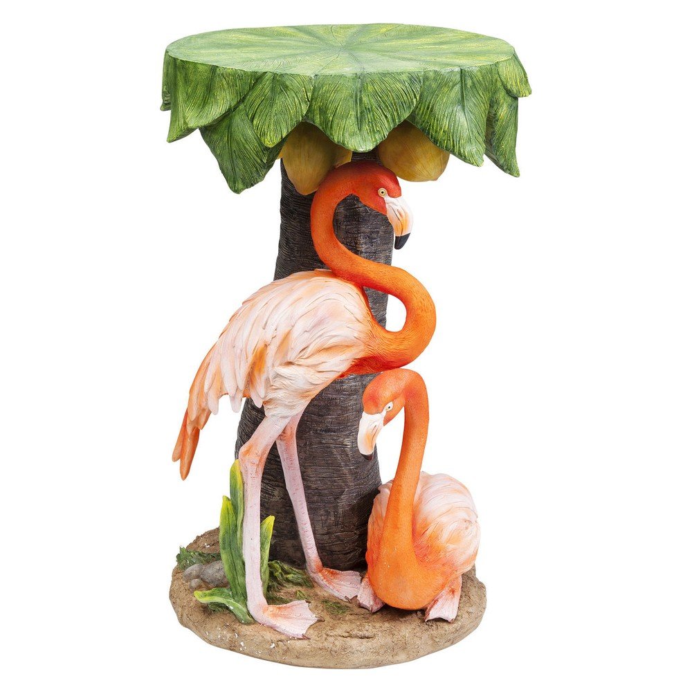 Designový odkládací stolek Kare Design Animal Flamingo, ø 36 cm v:1363765
