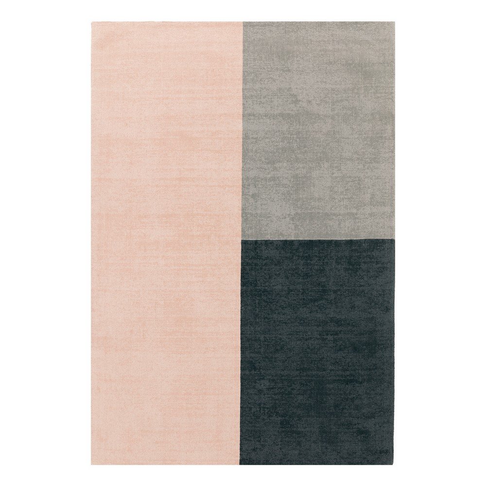 Růžovo-šedý koberec Asiatic Carpets Blox, 200 x 300 cm v:1334406