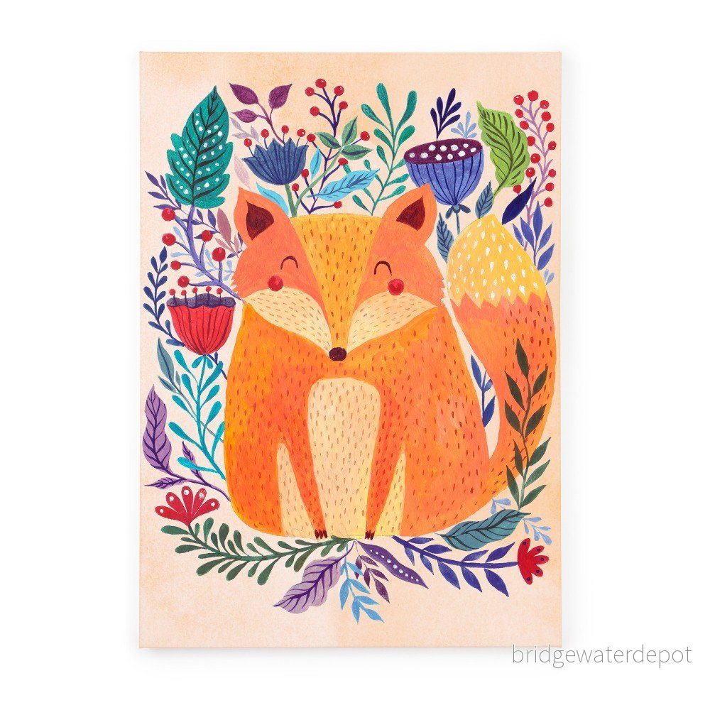 Obraz na plátně Tanuki Beautiful Fox, 70 x 50 cm v:1258000
