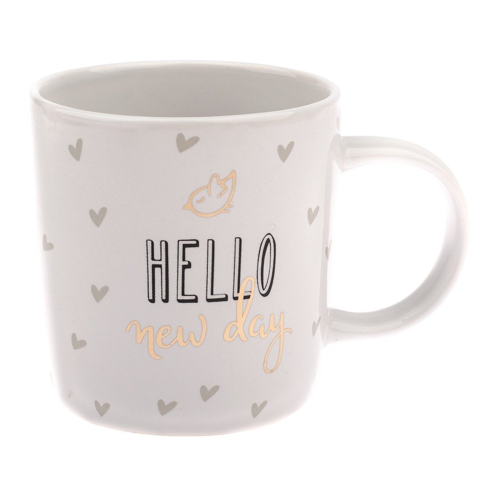 Porcelánový hrnek Dakls Hello, 360 ml v:1287206