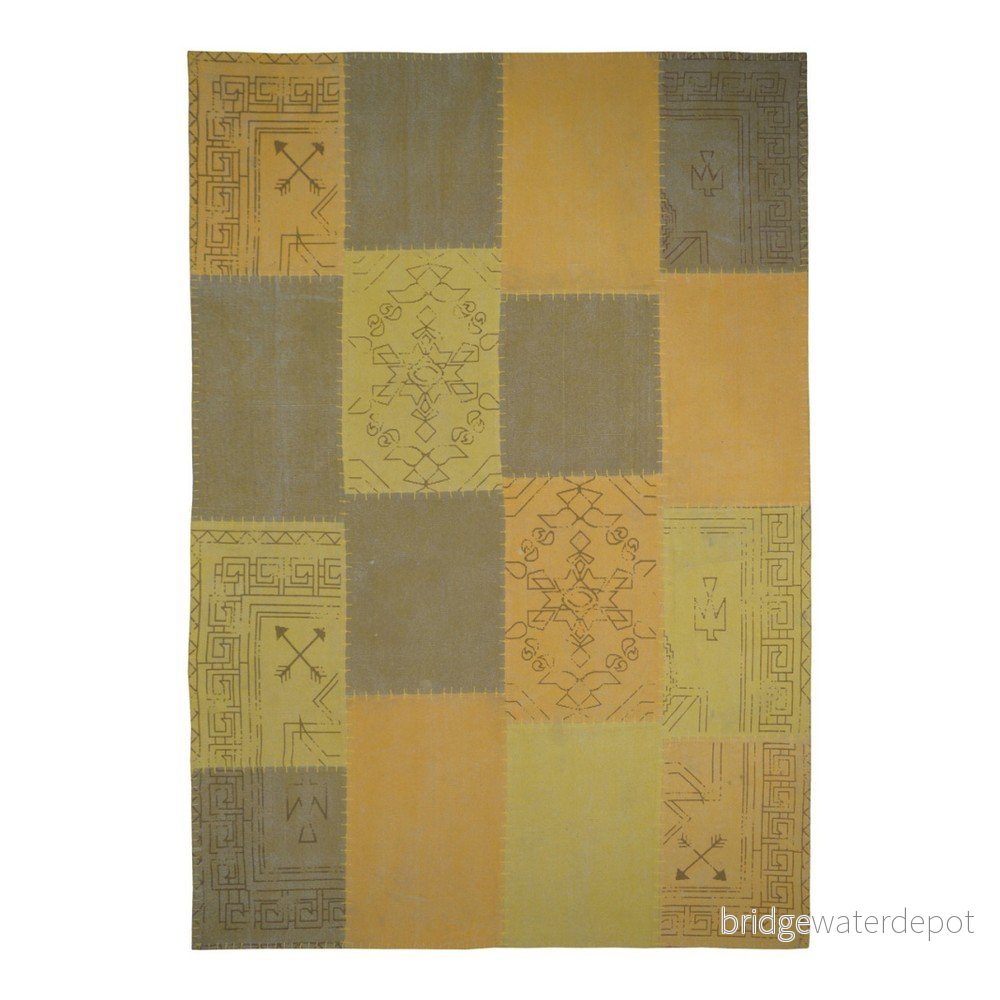Hořčicově hnědý ručně tkaný koberec Kayoom Emotion, 120 x 170 cm v:1172202
