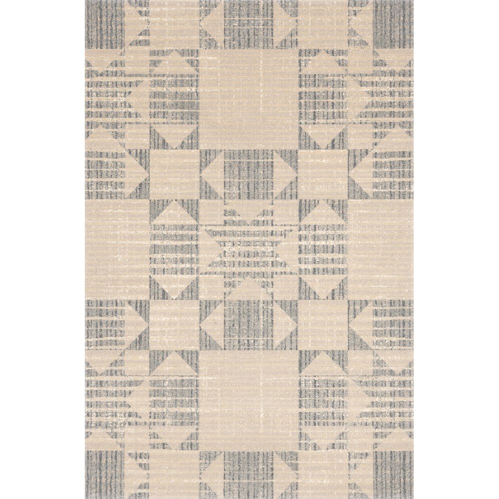Béžový vlněný koberec 133x190 cm Frotage beige – Agnella v:1690006