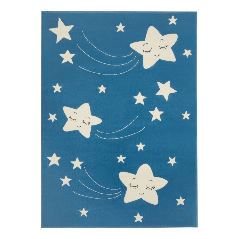 Dětský modrý koberec Hanse Home Adventures Stardust, 120 x 170 cm v:1423577